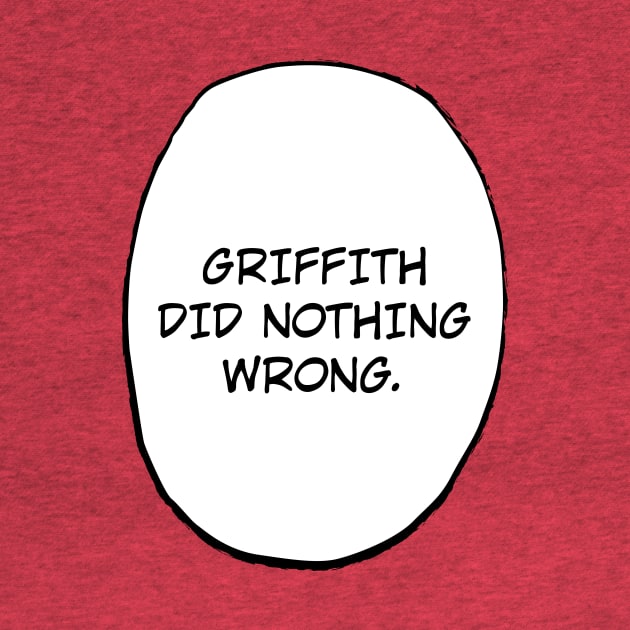 Griffith did nothing wrong by demonigote